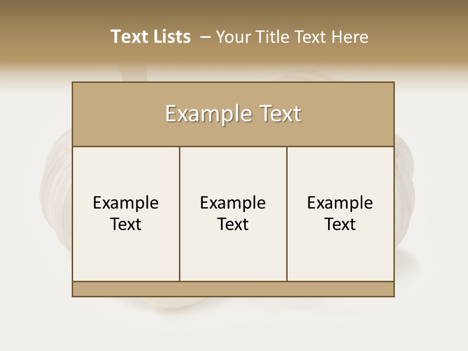 Nutrition Organic Leaf PowerPoint Template