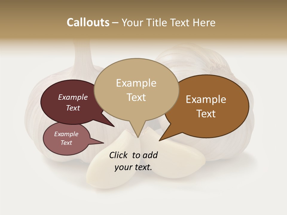 Nutrition Organic Leaf PowerPoint Template