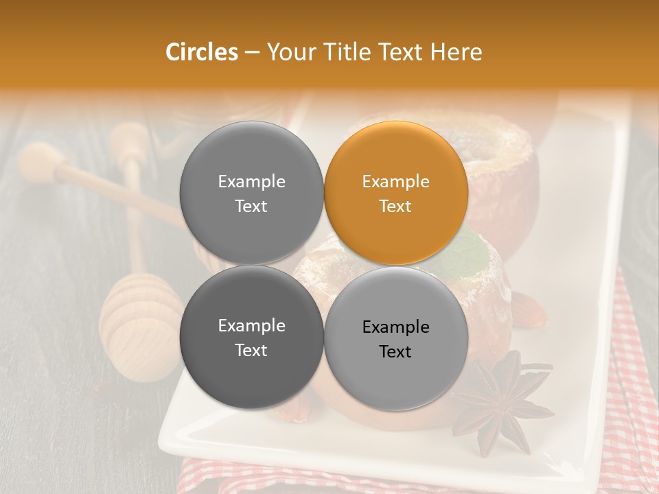 Food White Natural PowerPoint Template