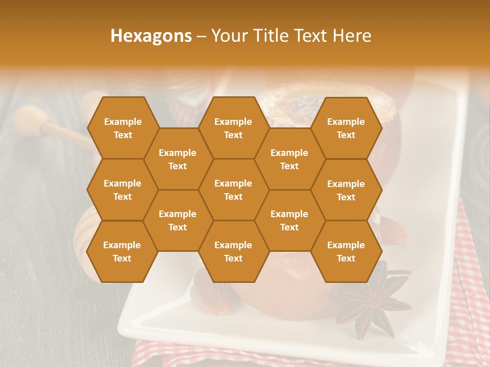 Food White Natural PowerPoint Template