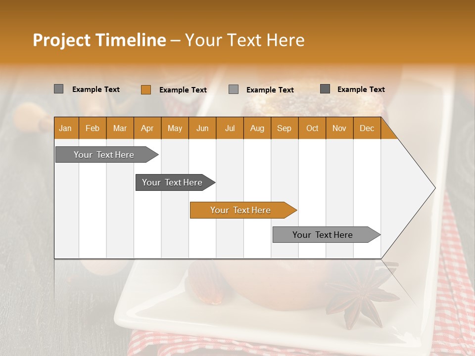 Food White Natural PowerPoint Template