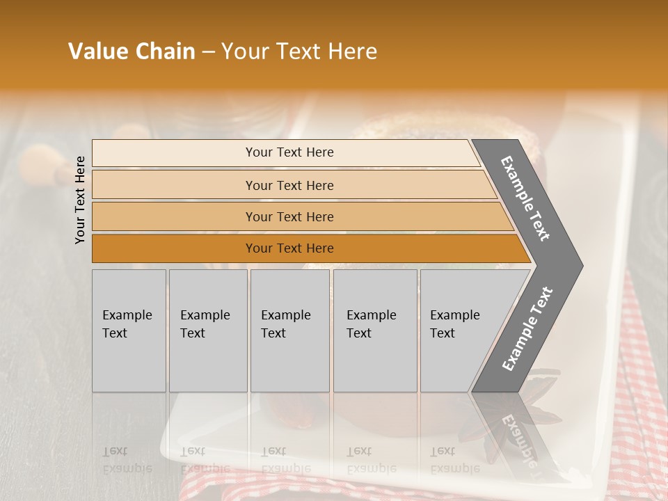 Food White Natural PowerPoint Template