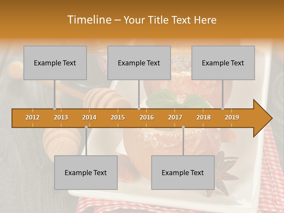 Food White Natural PowerPoint Template