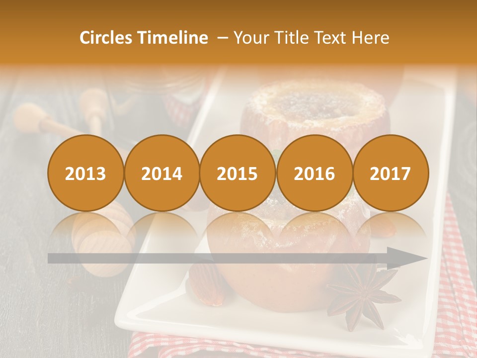 Food White Natural PowerPoint Template