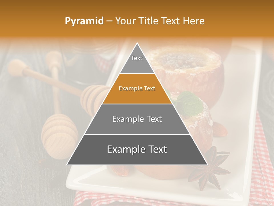 Food White Natural PowerPoint Template