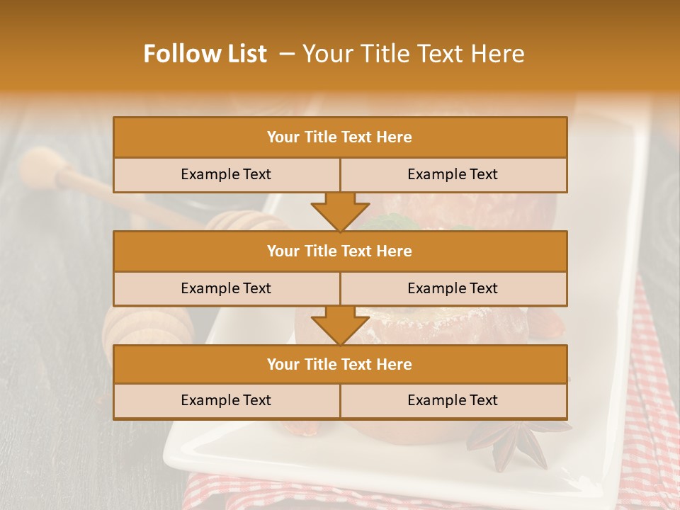Food White Natural PowerPoint Template