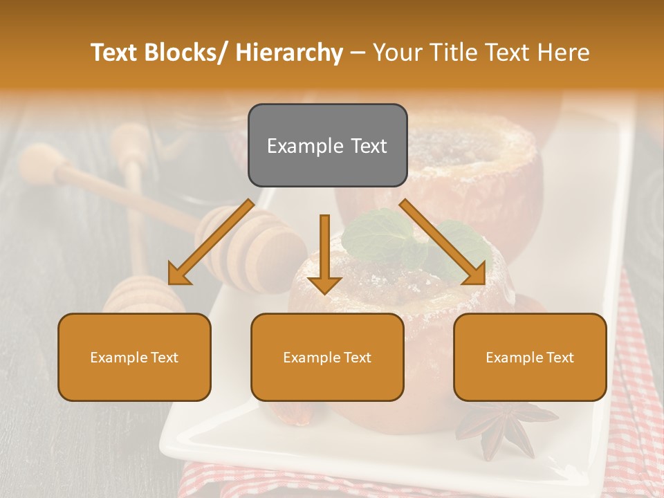 Food White Natural PowerPoint Template