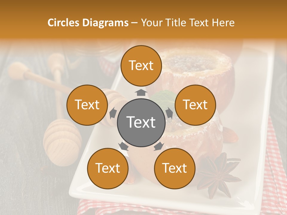 Food White Natural PowerPoint Template