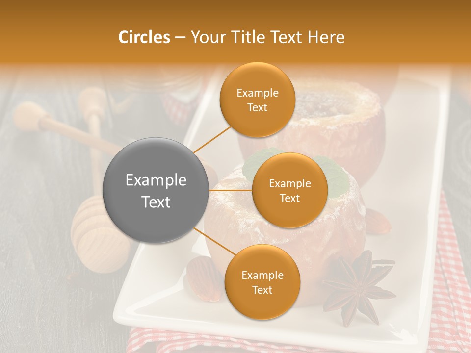 Food White Natural PowerPoint Template