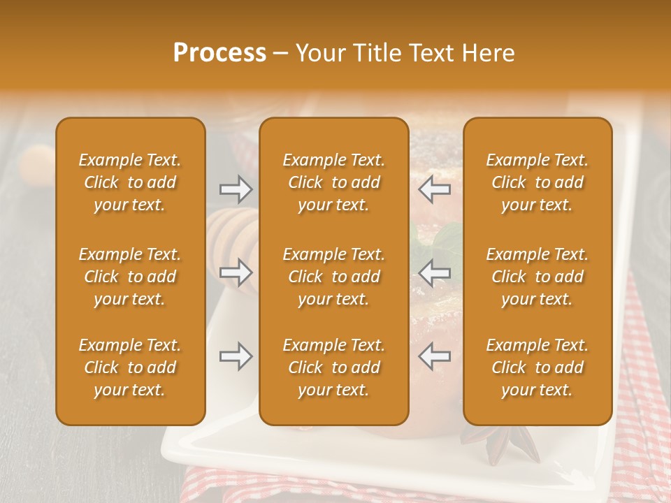 Food White Natural PowerPoint Template