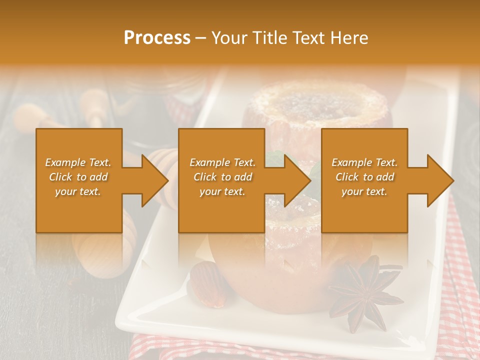Food White Natural PowerPoint Template