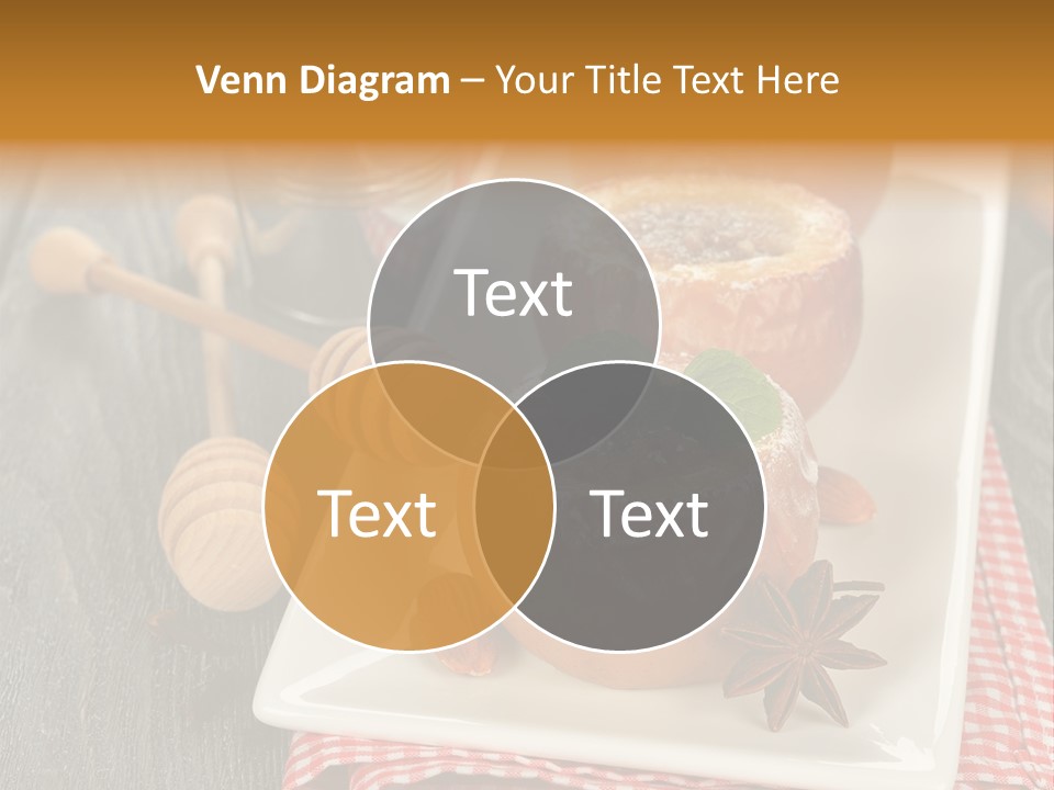 Food White Natural PowerPoint Template