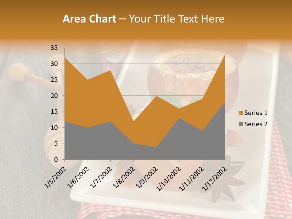 Food White Natural PowerPoint Template