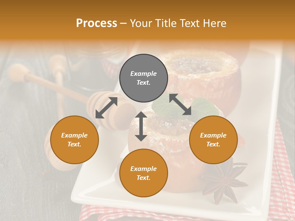 Food White Natural PowerPoint Template