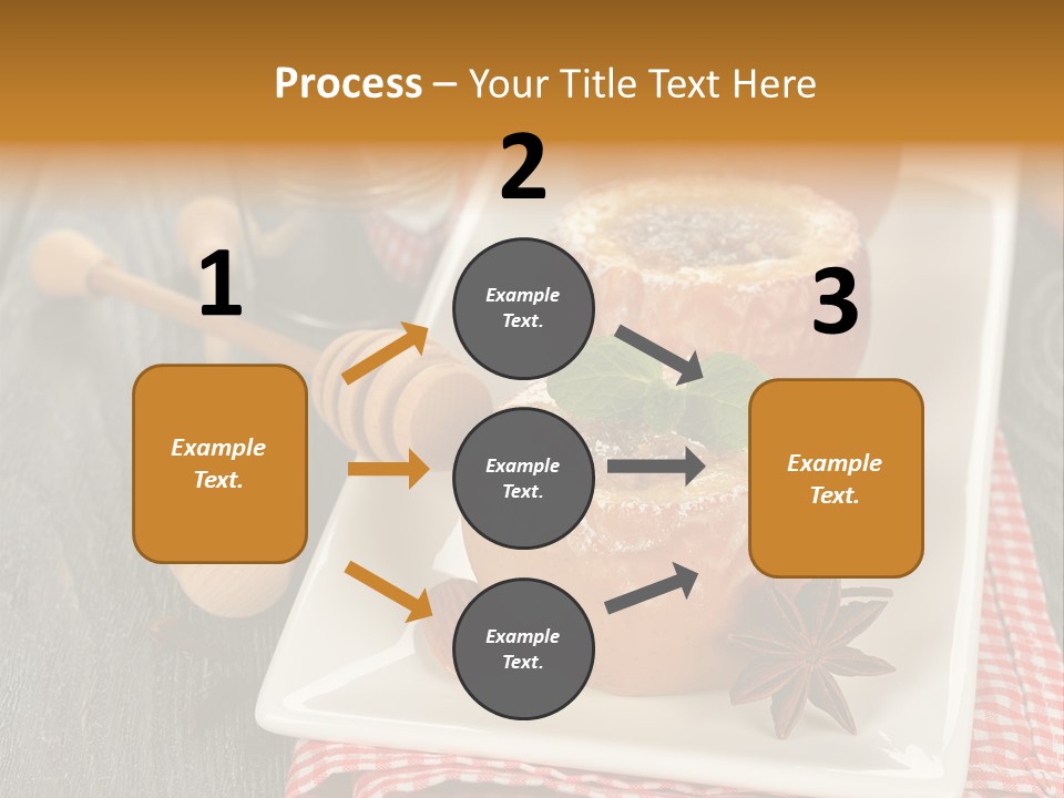 Food White Natural PowerPoint Template