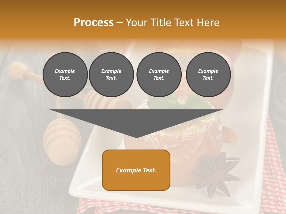 Food White Natural PowerPoint Template