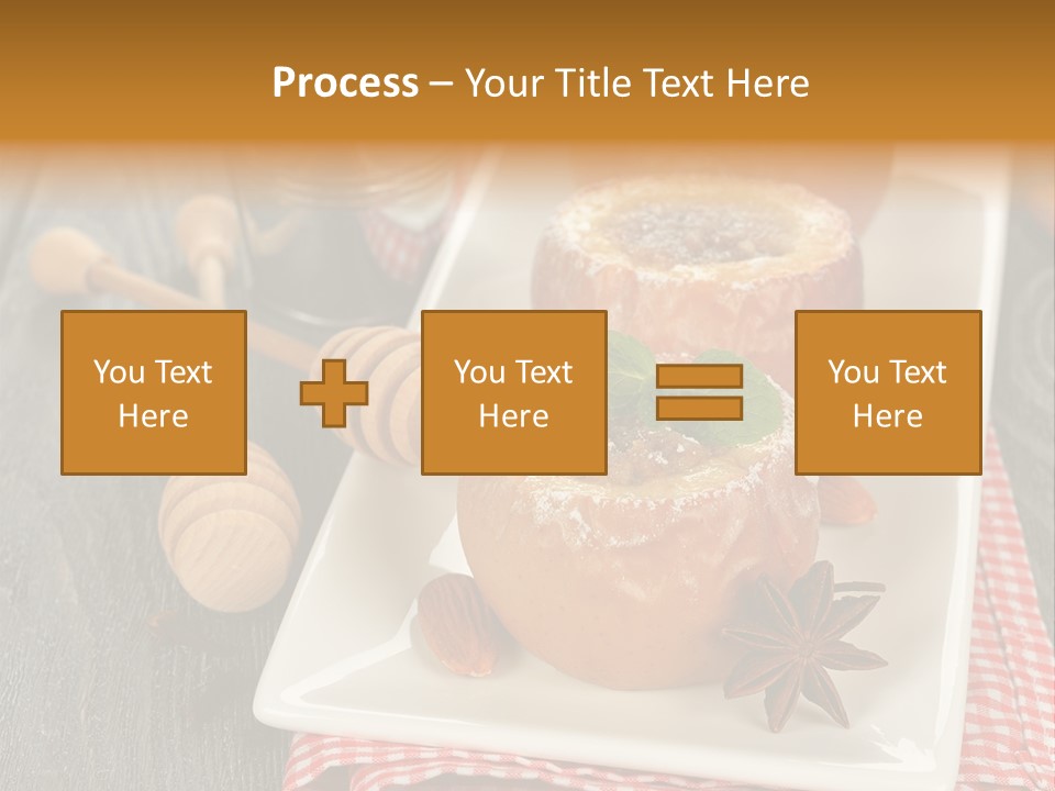 Food White Natural PowerPoint Template