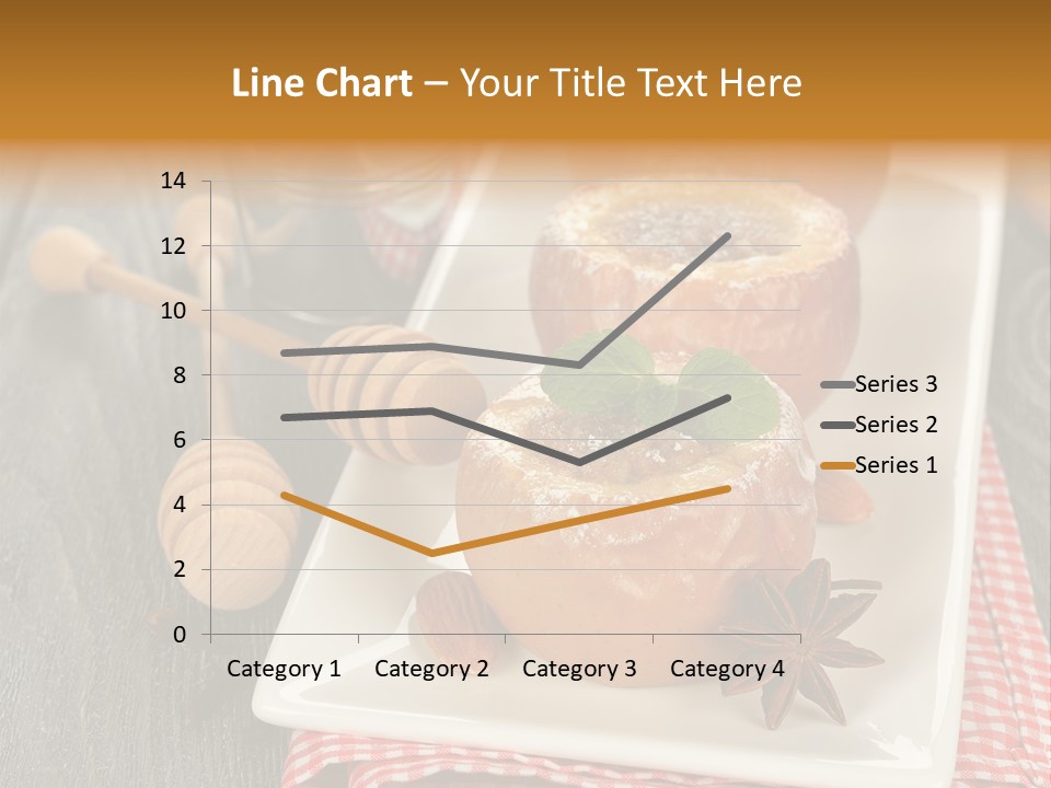 Food White Natural PowerPoint Template