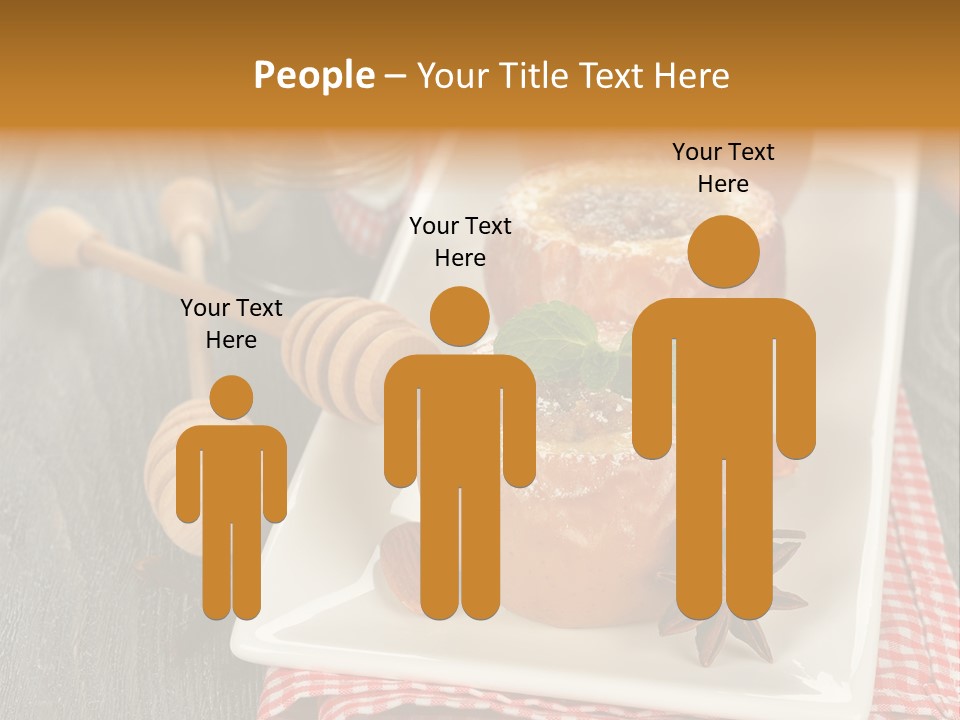 Food White Natural PowerPoint Template