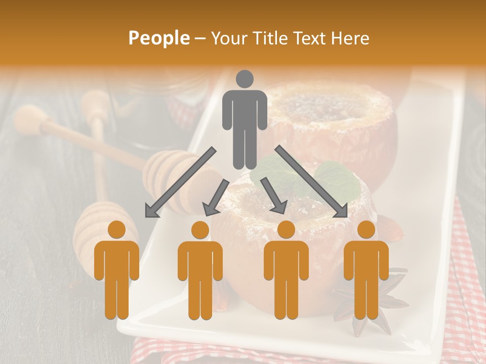 Food White Natural PowerPoint Template