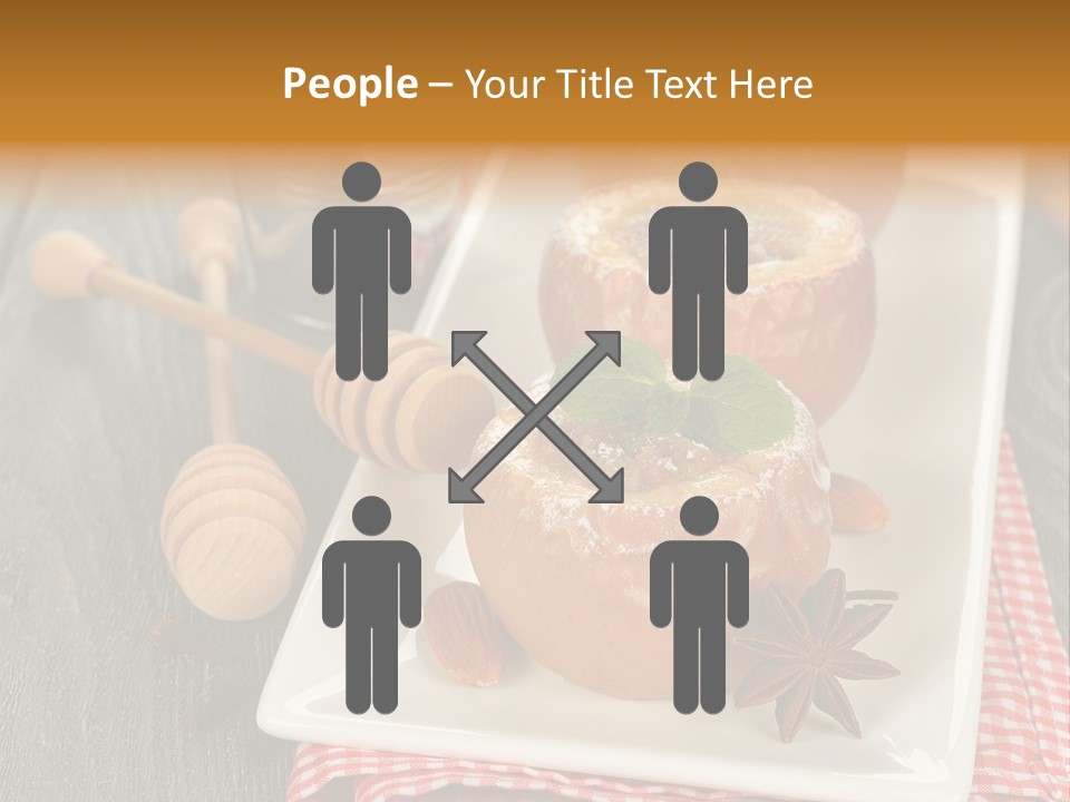 Food White Natural PowerPoint Template