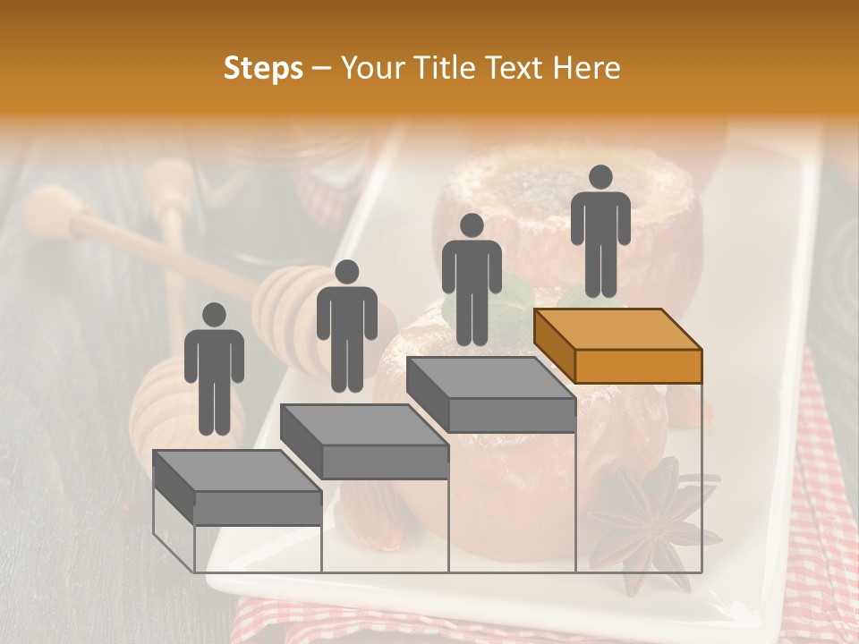 Food White Natural PowerPoint Template