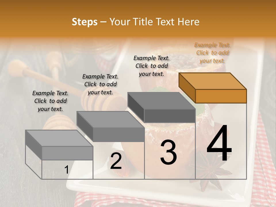 Food White Natural PowerPoint Template