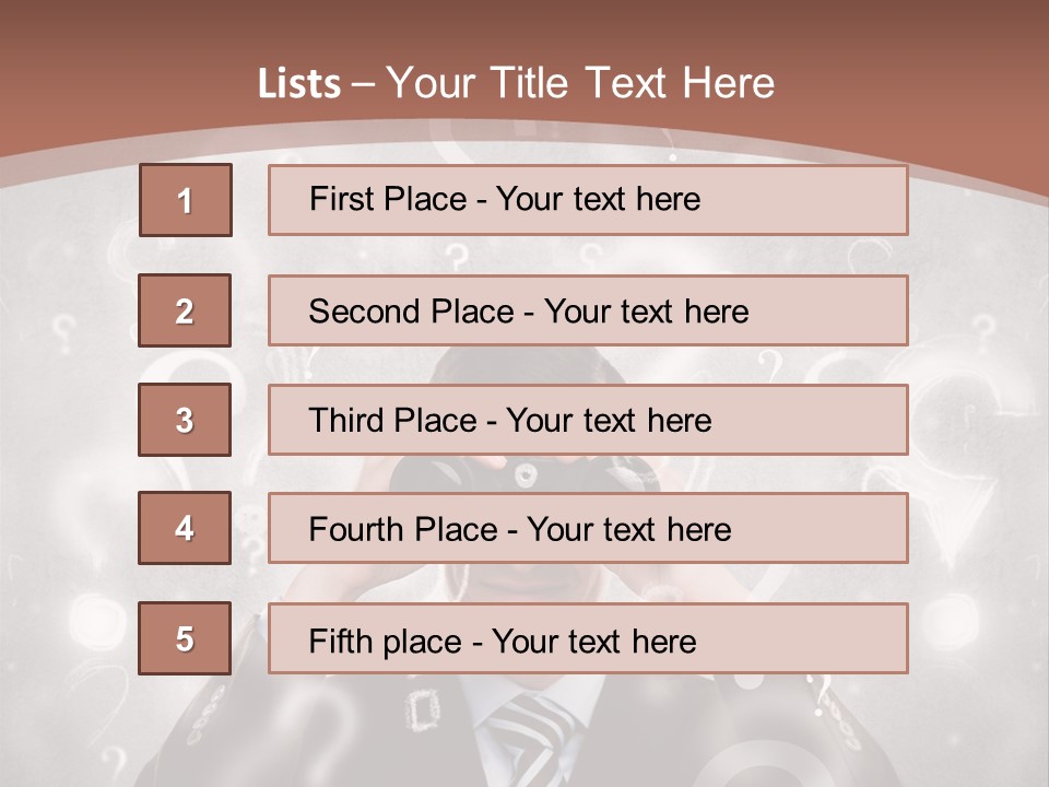 Adult Learning Looking PowerPoint Template