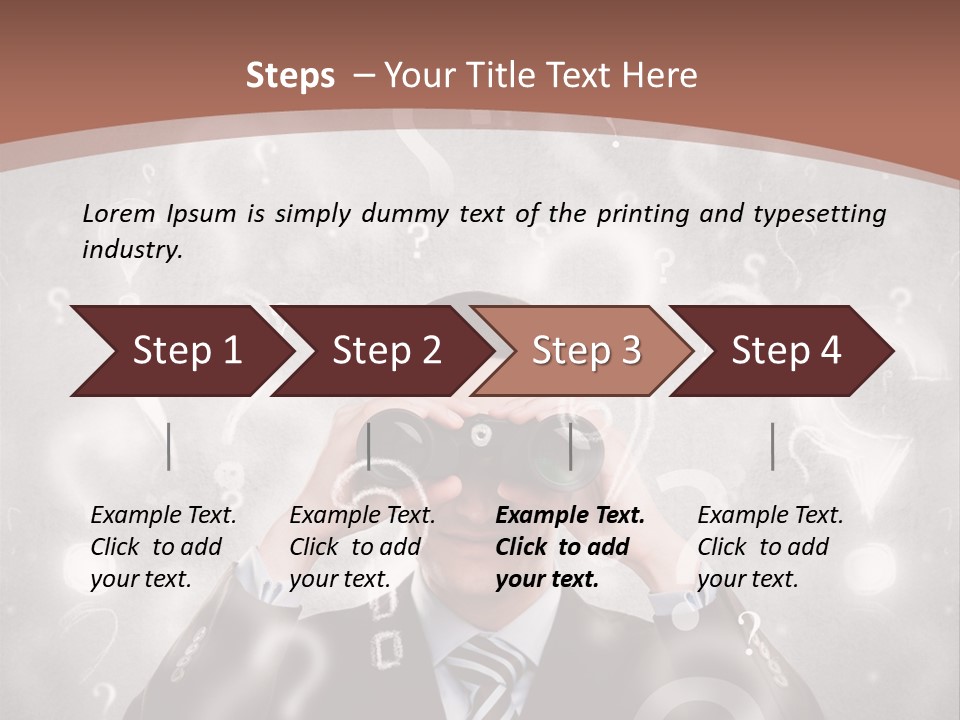 Adult Learning Looking PowerPoint Template