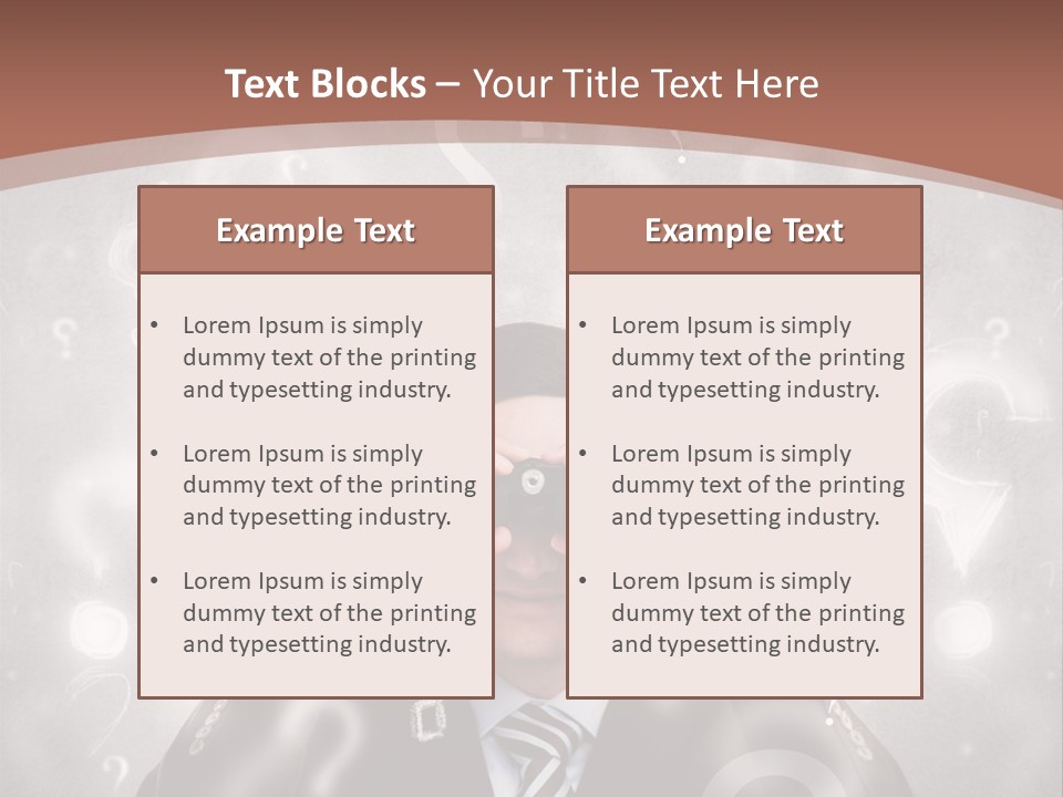 Adult Learning Looking PowerPoint Template
