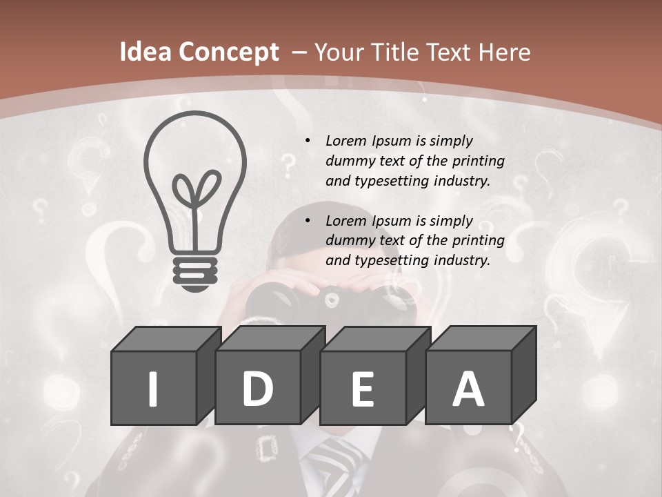 Adult Learning Looking PowerPoint Template