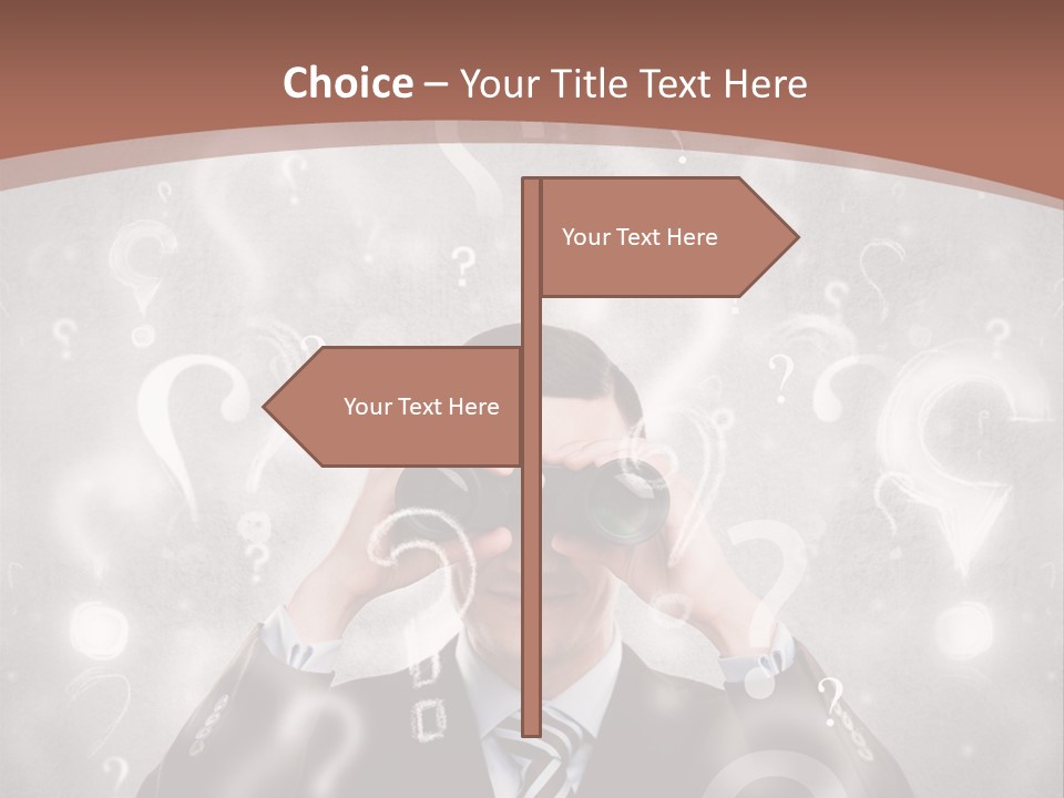 Adult Learning Looking PowerPoint Template