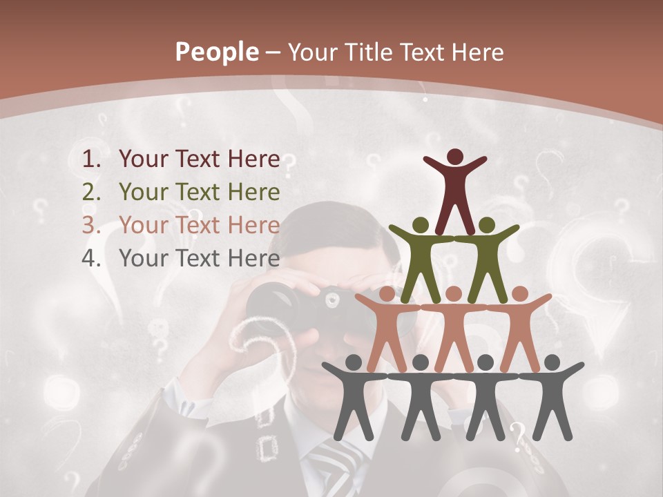 Adult Learning Looking PowerPoint Template