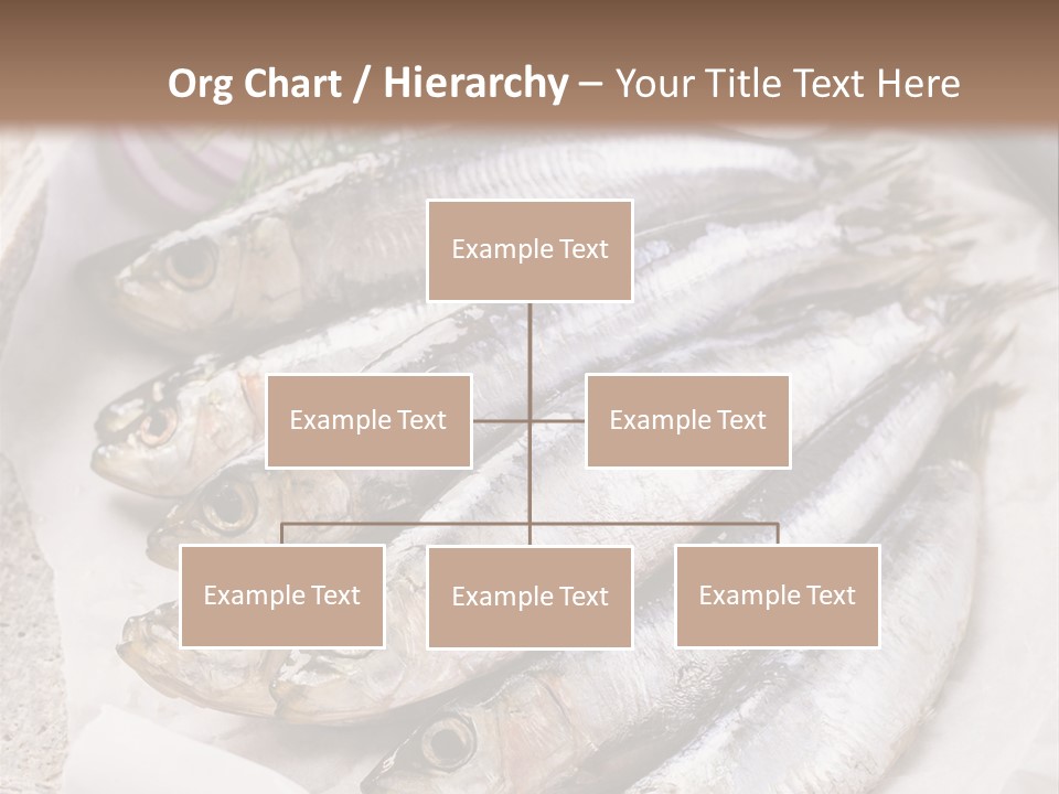Wooden Board Food Fillet PowerPoint Template