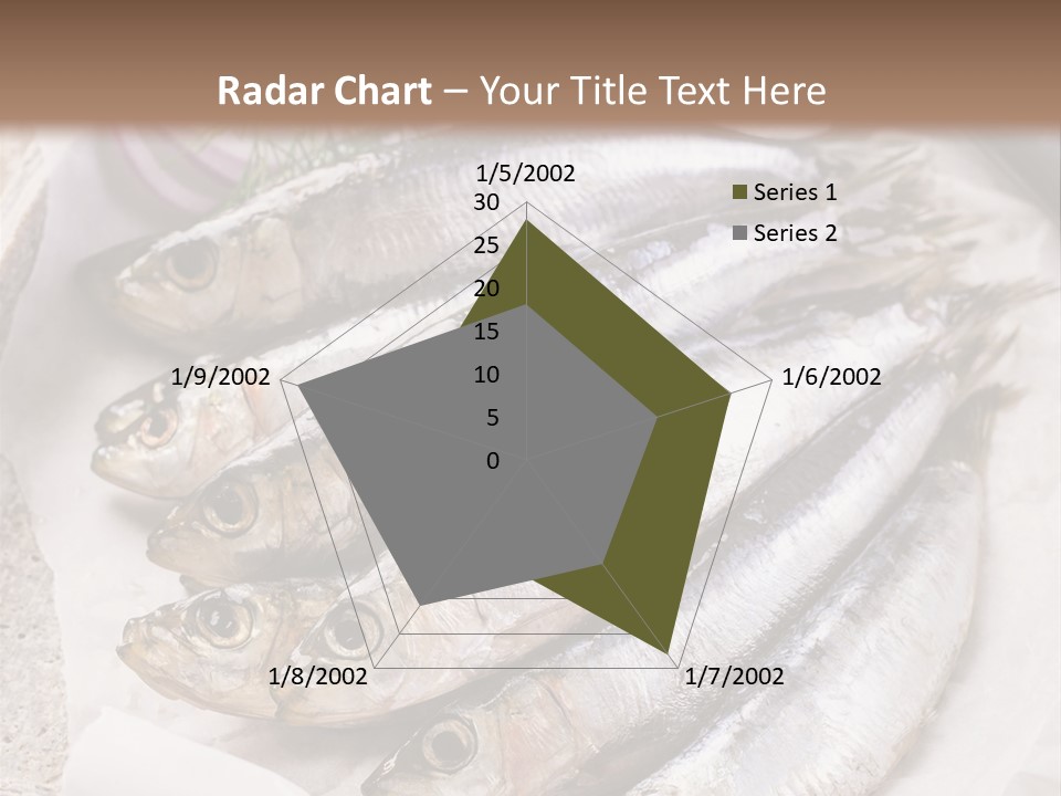 Wooden Board Food Fillet PowerPoint Template