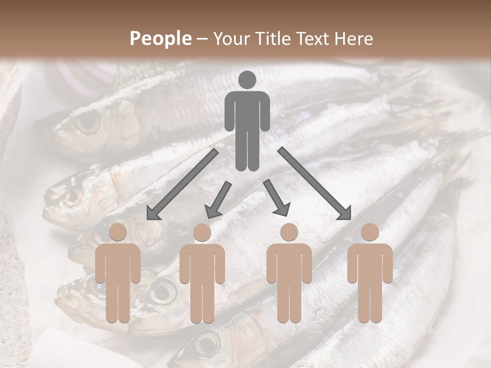 Wooden Board Food Fillet PowerPoint Template