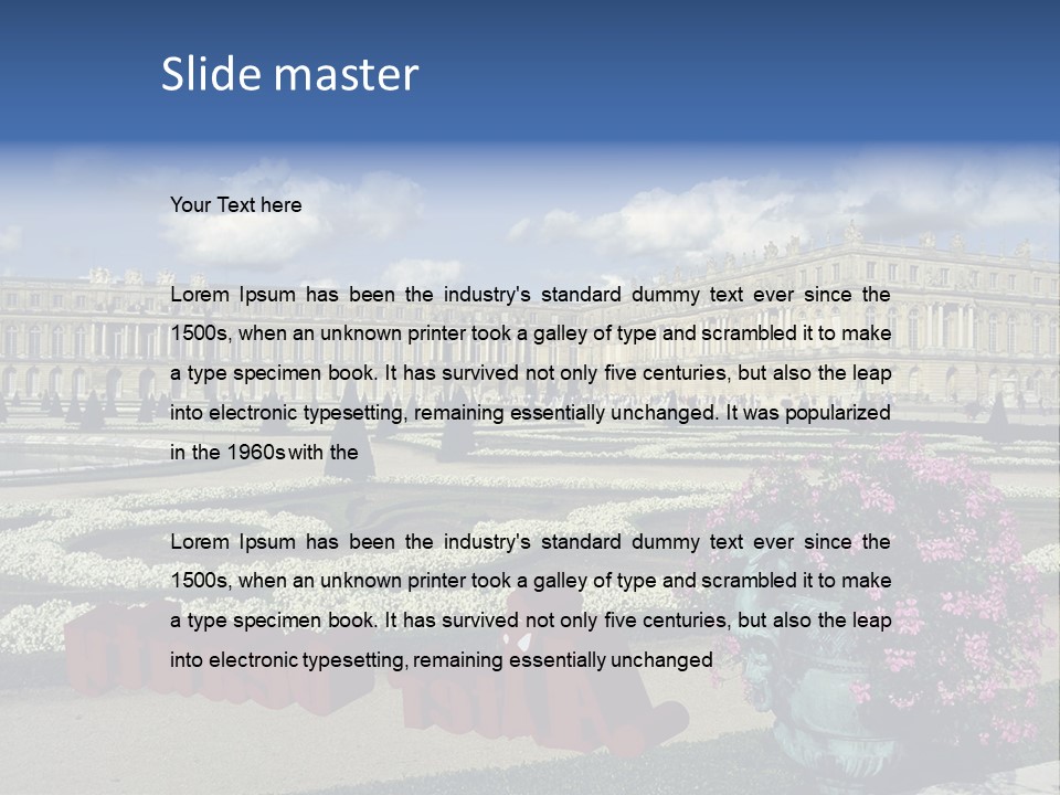 Scenics Nature Ornamental PowerPoint Template