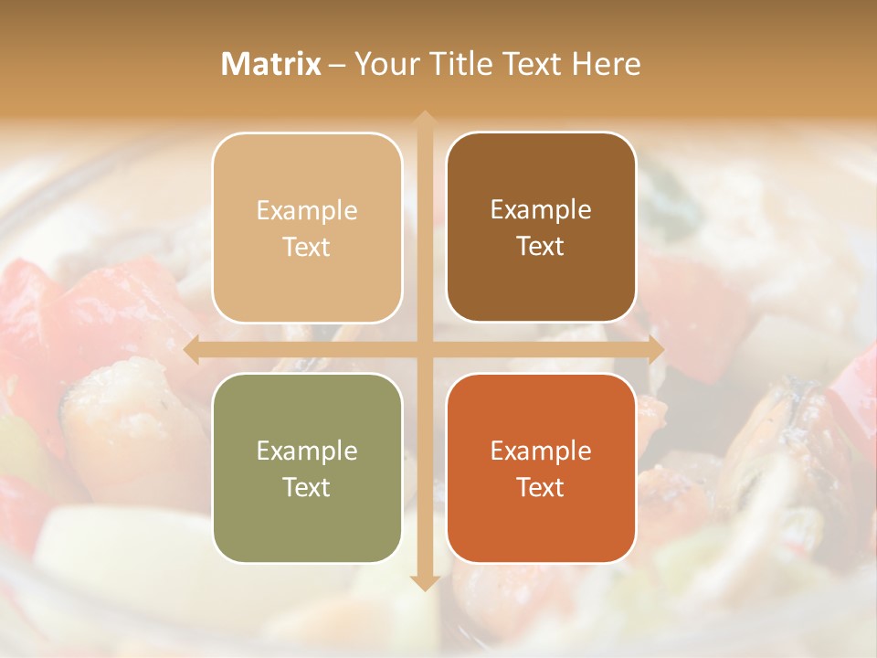 Nutrition Crab Vitamin PowerPoint Template