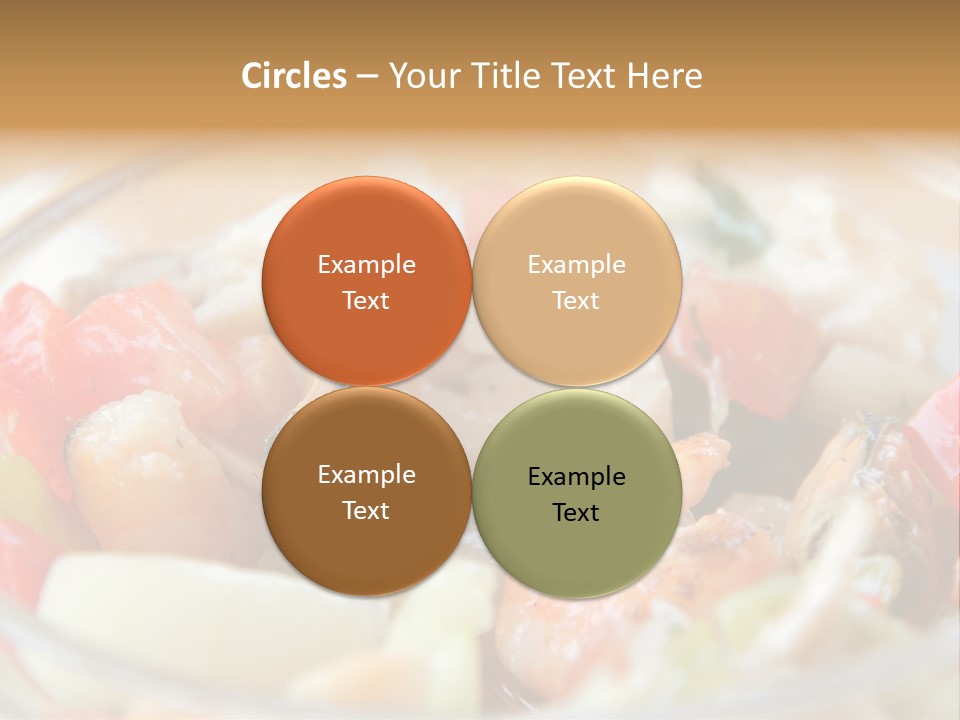 Nutrition Crab Vitamin PowerPoint Template