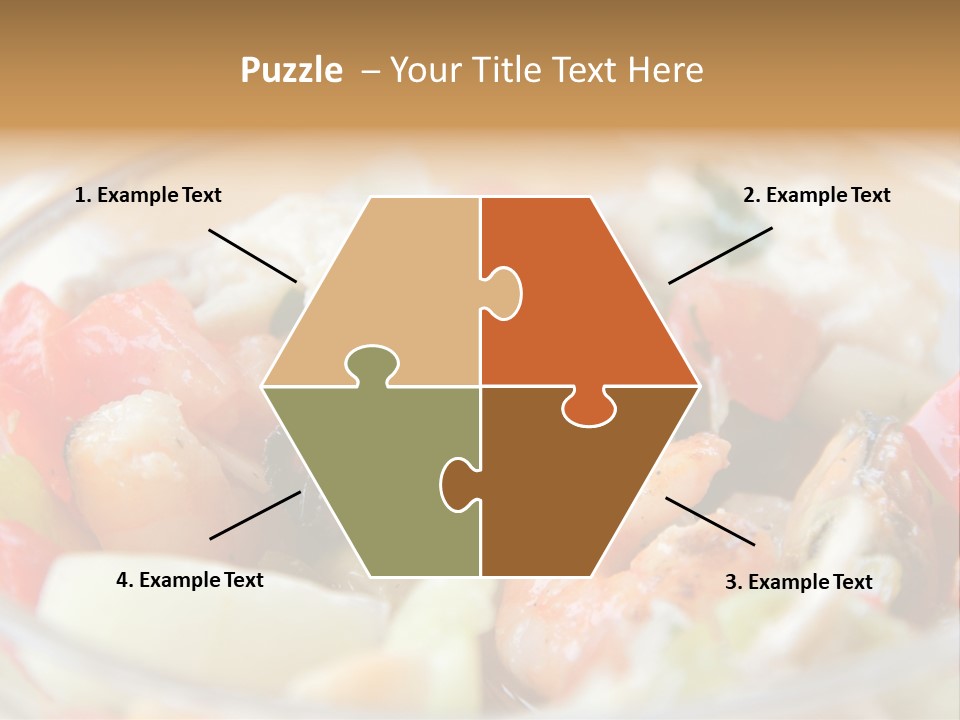 Nutrition Crab Vitamin PowerPoint Template