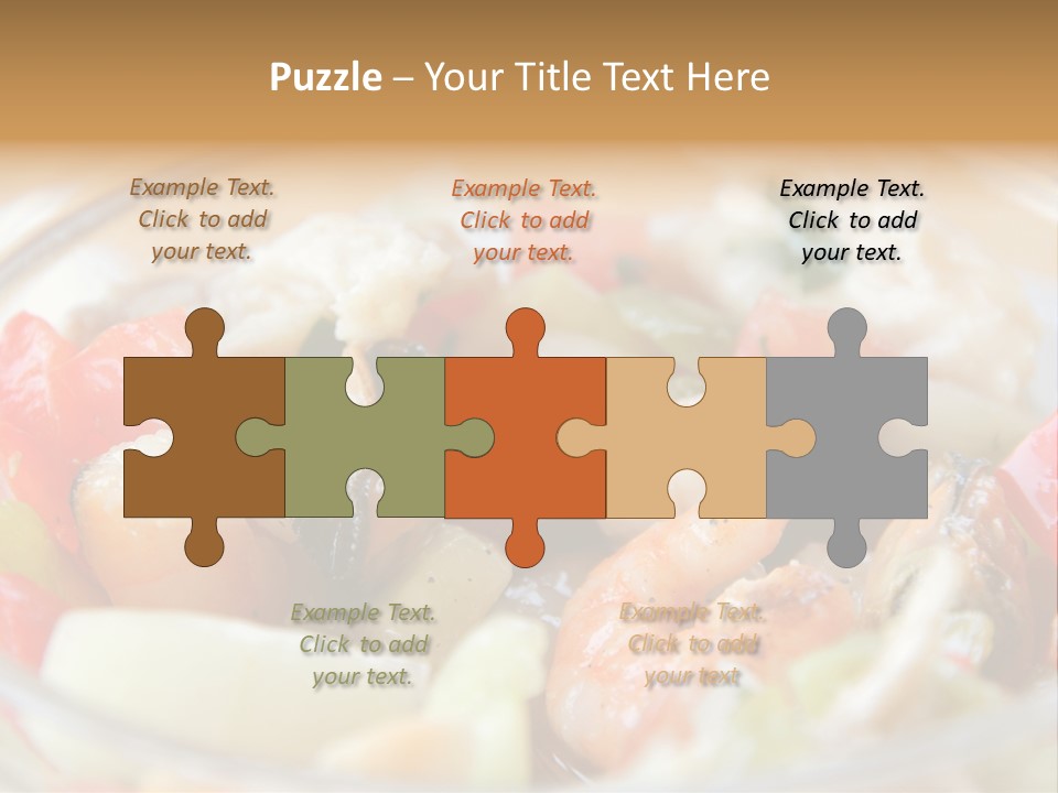 Nutrition Crab Vitamin PowerPoint Template