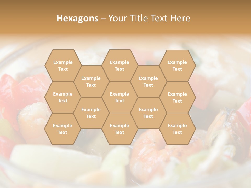 Nutrition Crab Vitamin PowerPoint Template