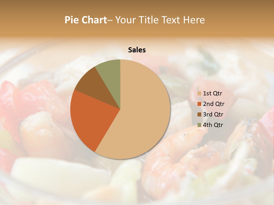 Nutrition Crab Vitamin PowerPoint Template