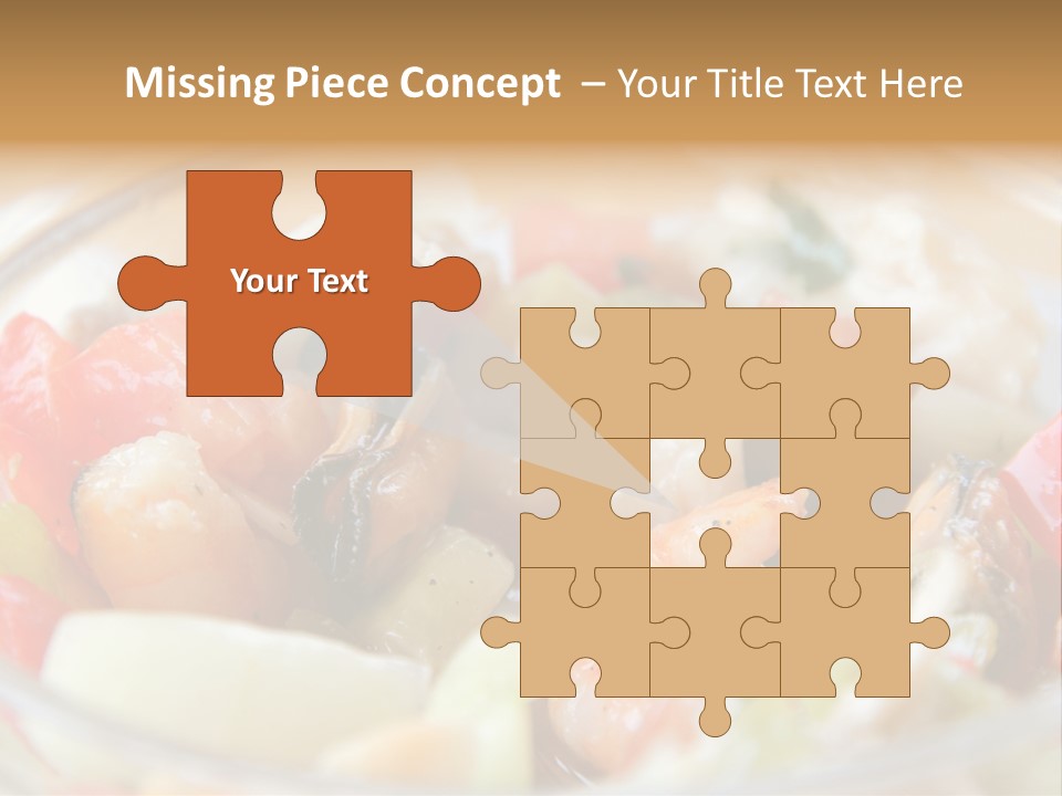 Nutrition Crab Vitamin PowerPoint Template