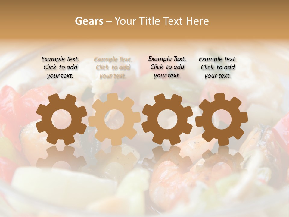 Nutrition Crab Vitamin PowerPoint Template