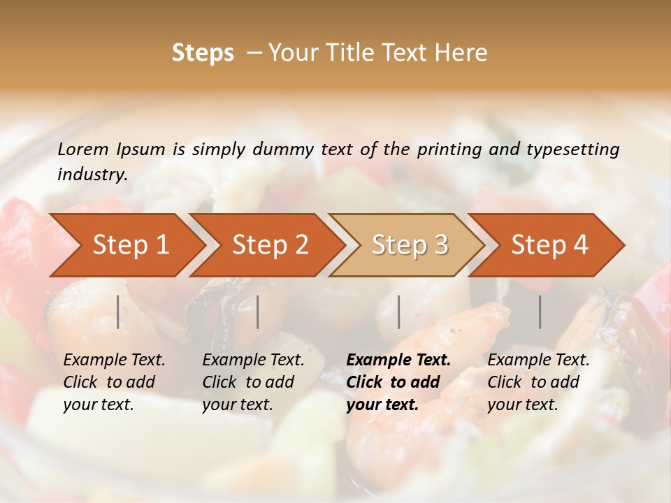 Nutrition Crab Vitamin PowerPoint Template