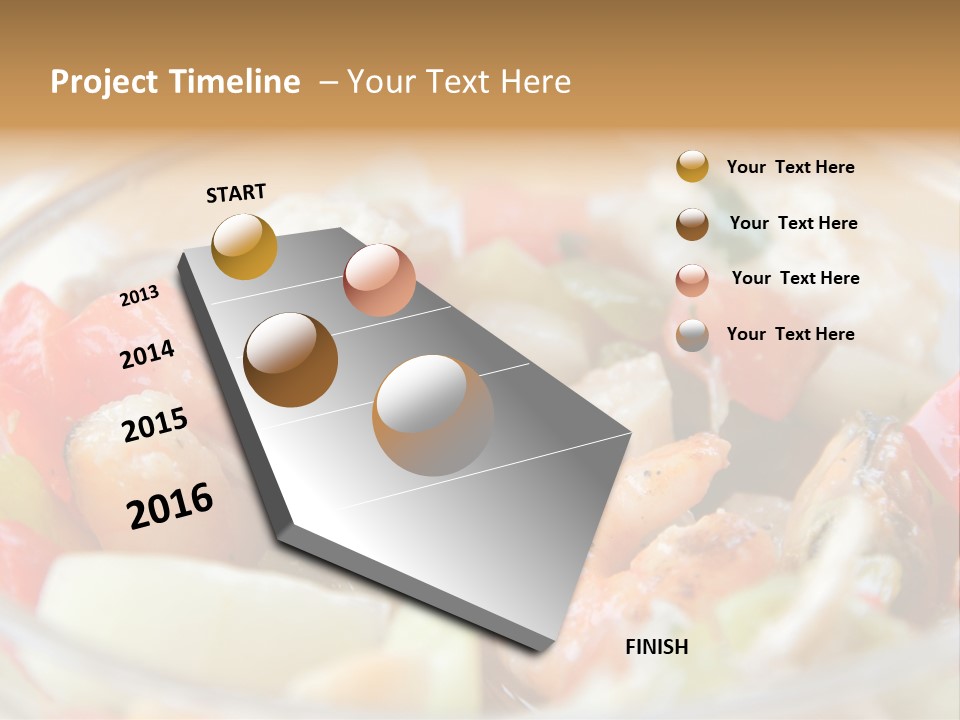 Nutrition Crab Vitamin PowerPoint Template