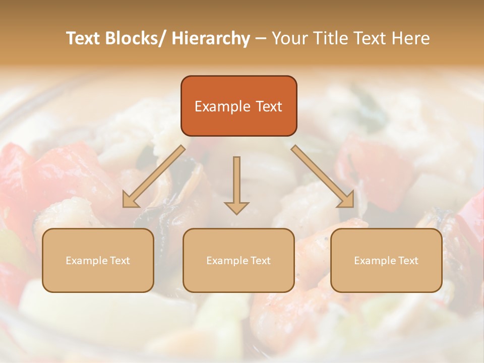 Nutrition Crab Vitamin PowerPoint Template