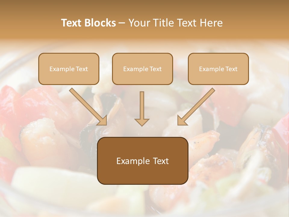 Nutrition Crab Vitamin PowerPoint Template