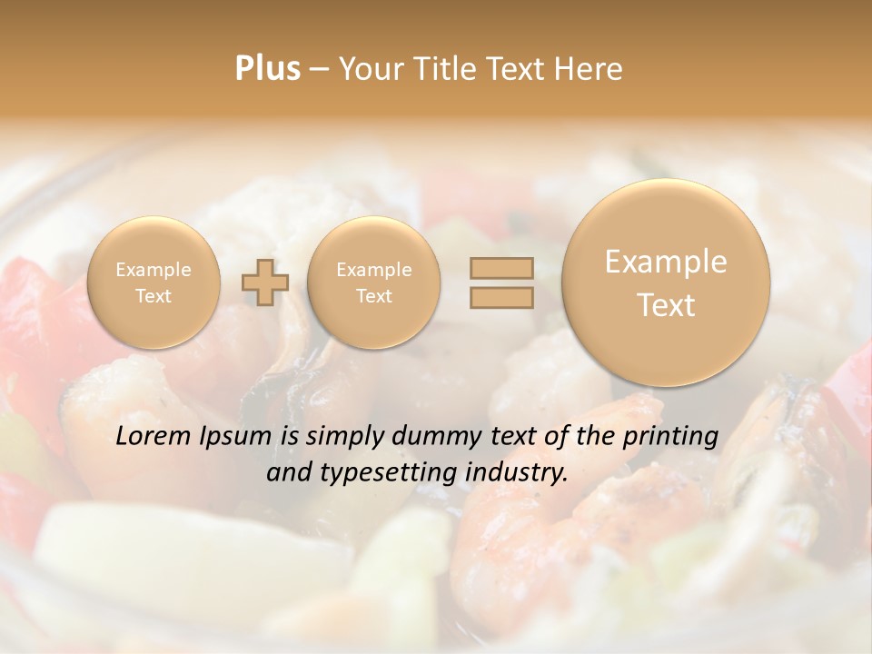 Nutrition Crab Vitamin PowerPoint Template